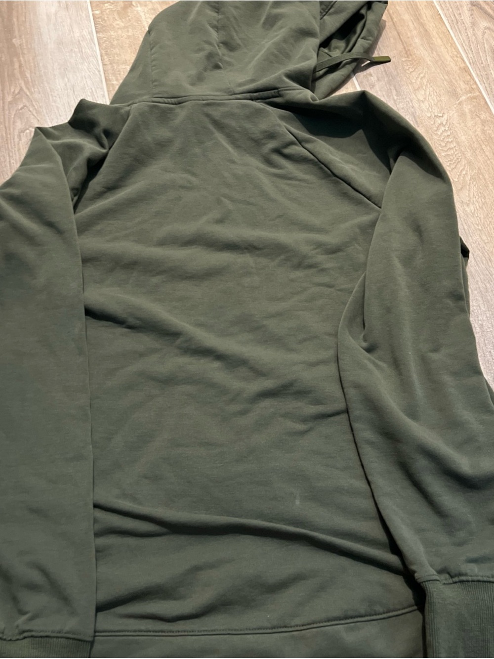 Athletic Works Olive Hoodie Sweatshirt - Picture 8 of 8
